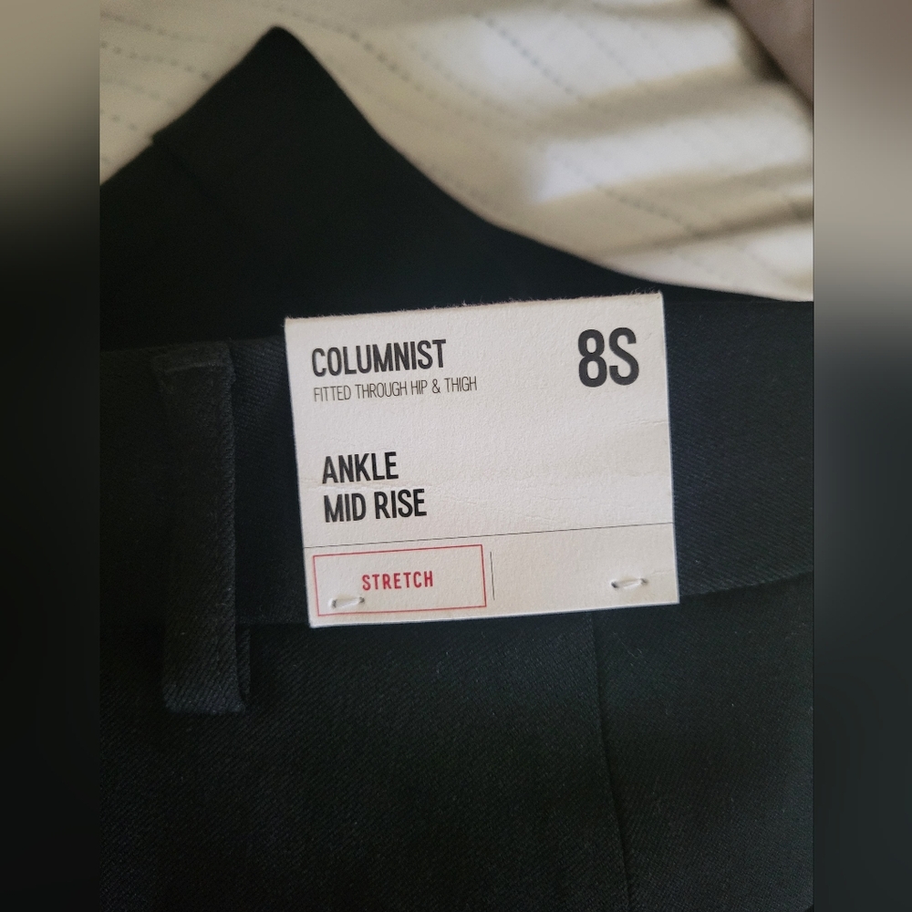 Express Columnist Mid Rise Ankle Pants - Picture 3 of 3